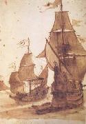 Claude Lorrain, Two Frigates (mk17)